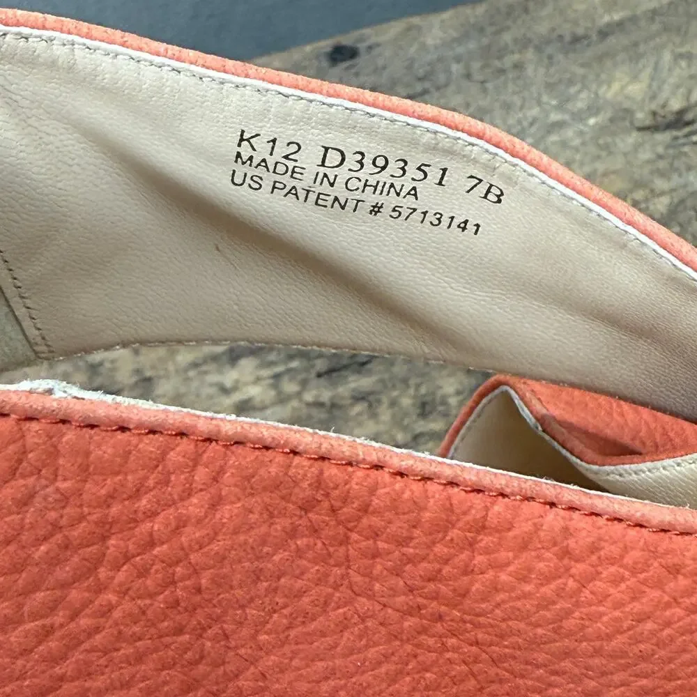 Cole Haan with Nike Air Technology Cork Wedge Sandals — Women's Size 7B